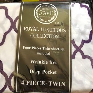 Twin sheet set - Royal luxurious collections